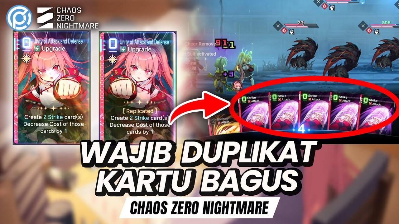 GUNAKAN KARTU UNIQUE UNTUK BUILD KARAKTER KALIAN! WAJIB TAU TIPS INI CHAOS ZERO NIGHTMARE