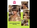 Ombre Blonde Straight Pixie Wig