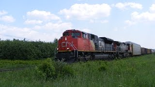 Cn 407 At Memramcook June 18 2010
