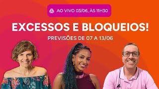 Previsões da Semana de 07 a 13/06: Lua Minguante em Peixes e Alerta de Excessos | ASTROLOGIA