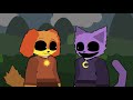 Why are you just standing there  smiling critters catnap and dogday animation