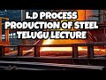 L D Process Production Of Steel Types Of Steel Making Types Of Production Material Science 