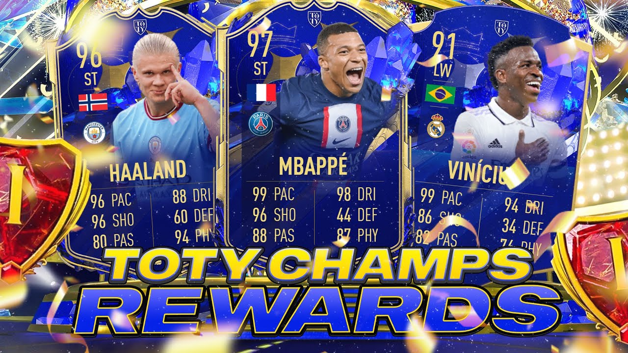 🚨MY TEAM OF THE YEAR RANK 1 FUT CHAMPS REWARDS - FIFA 23 ULTIMATE TEAM ...