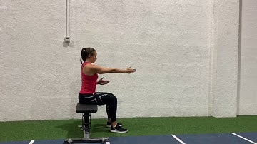 Seated bow & arrow thoracic rotation