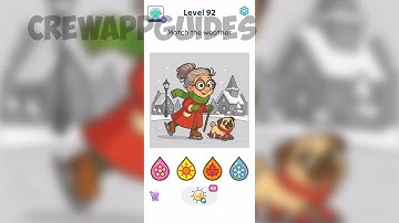 "Match the weather" - I am Not a Robot - Brain Test - Level 92 (No Commentary)