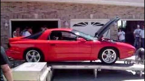 95 Firebird Formula LT1 - Midwest Fbody Show dyno