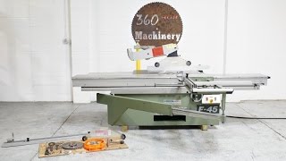 ALTENDORF F-45 SLIDING TABLE SAW