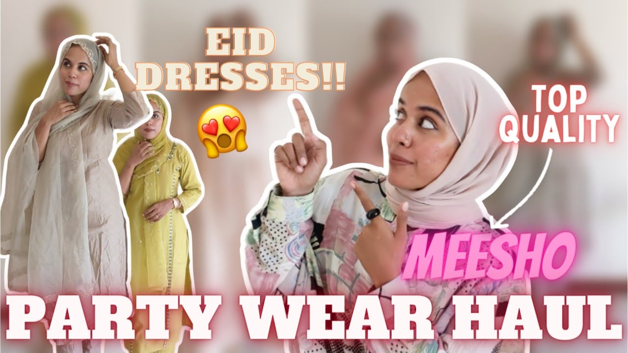 PARTY WEAR KURTA SETS FROM MEESHO🤩|| MUST WATCH