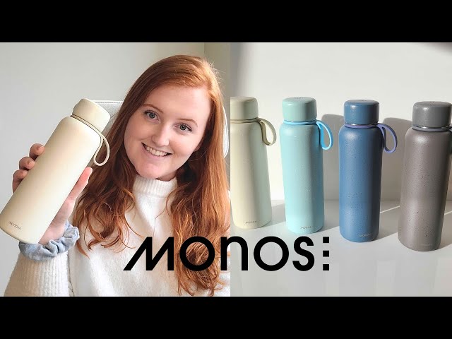 Kiyo UVC Water Bottle 500 ml - Dark Grey | Monos Travel Accessories