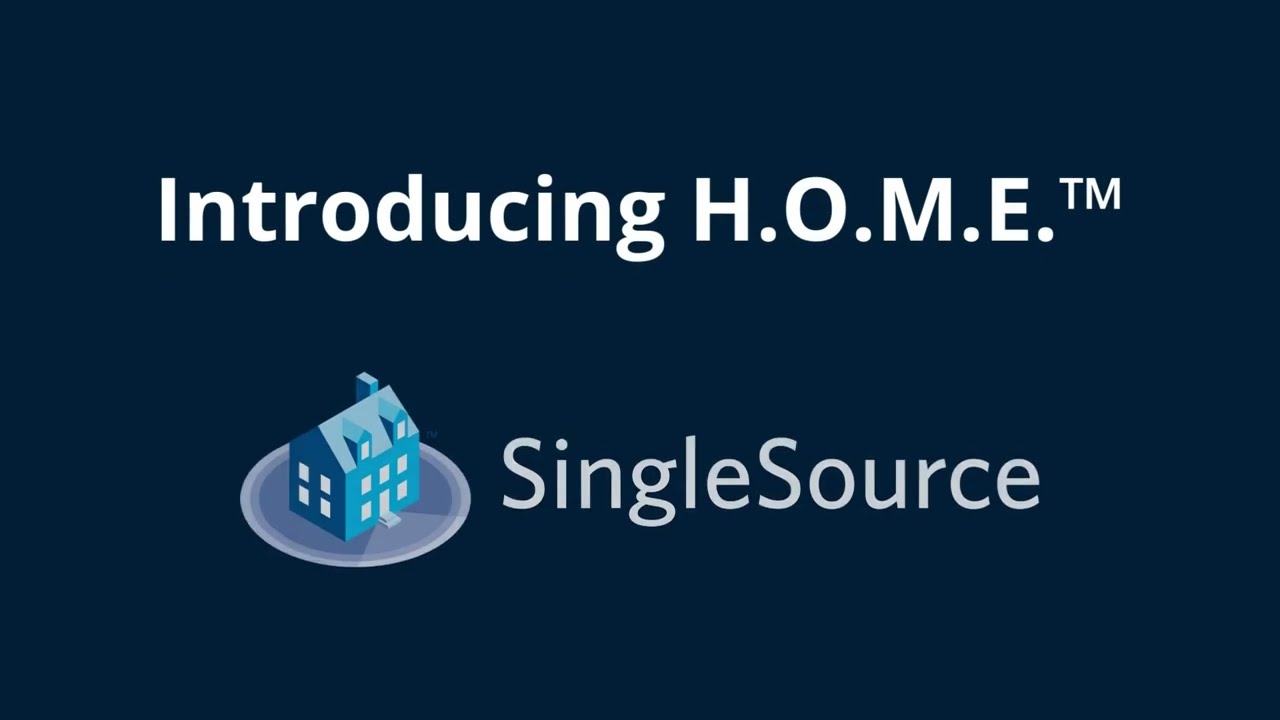 SingleSource H.O.M.E.™ - Client Portal
