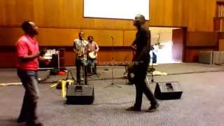 Wamberi Manana Birabi Milege Afro Jazz Sound Check March 2014