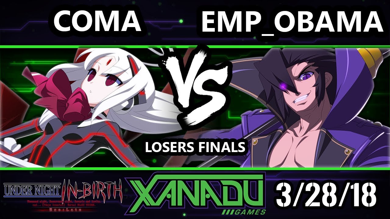 F@X 295 UNIST - EMP_Obama (Gordeau) Vs. Coma (Vatista) - Under Night In-Birth Losers Finals