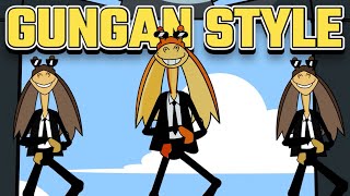 GUNGAN STYLE - A JAR JAR BINKS STAR WARS PARODY OF GANGNAM STYLE (MUSIC VIDEO) Resimi