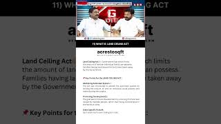 What Is Land Cieling Act