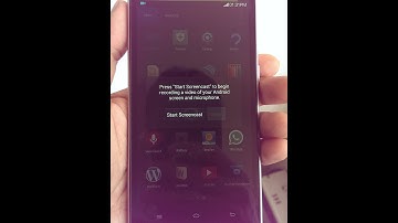 Recording Screencast on Xiaomi Mi 3 (Sample Video in Full HD)