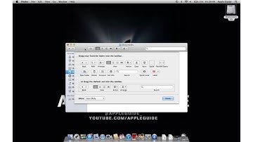 How to Customize Your Finder Toolbar in Mac OS X