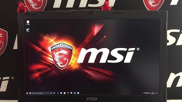 Install / update Realtek and Nahimic on MSI notebook