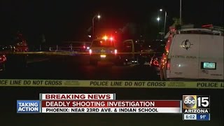Police investigating homicide near Indian School Road