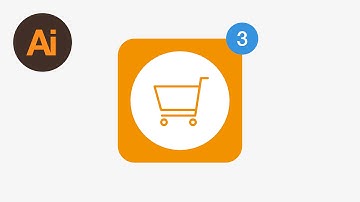Learn How to Draw a Shopping Cart App Icon in Adobe Illustrator | Dansky