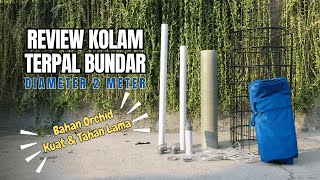 Review Kolam Terpal Bundar Diameter 2 Meter