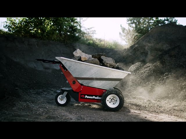 PowerPusher Electric Wheelbarrow | Product Overview