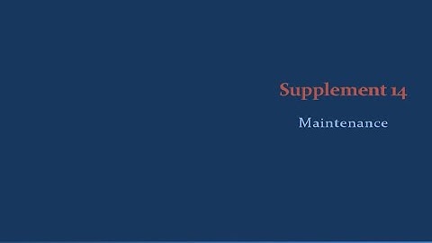 BUSS340 - Operations Management - Chapter 14s Maintenance