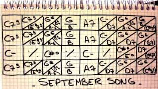 Play Along Manouche - SEPTEMBER SONG - Gipsy Jazz chords