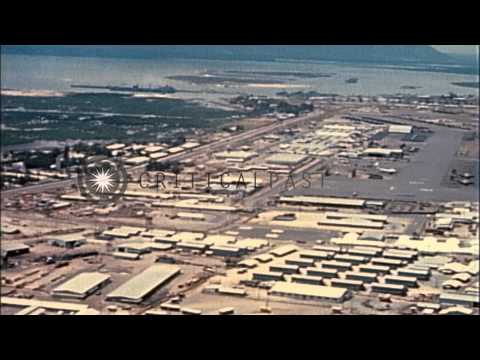 Video Aerial view of 147th Aviation Company at Vung Tau... - youtube
