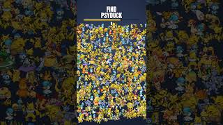 Can you spot Psyduck? #pokemon #quiz