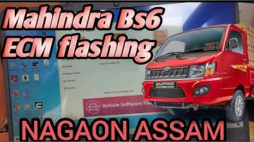Mahindra supro MD1 Bosch Bs6 ECM flashing celebration New ECM & Old Ecm