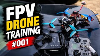 FPV Drone Training #001 | My First Practice Flight 🔥✈️