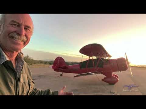 EPIC SOLO Cross-Country Flight in a Waco YMF-5