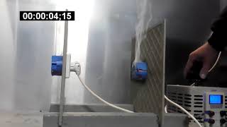 Fire extinguishing test pyrosticker  AСT-Р