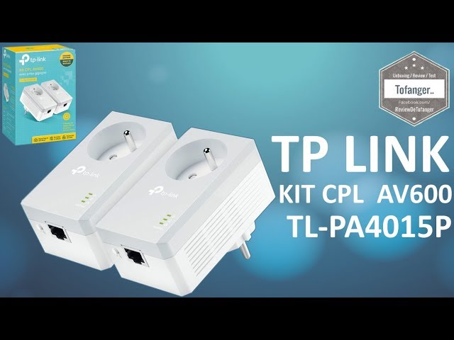TP Link CPL Kit AV600 - TPLINK TL-PA4015P Kit - CPL Kit 600mbit - Unboxing  