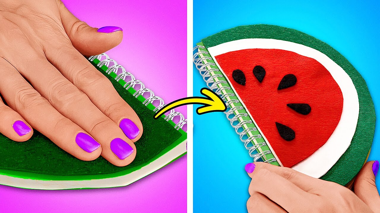 Fantastic Drawing Tricks, Smart School Hacks And Easy DIY School Supply ...