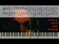 The Weeknd - Call Out My Name - Piano Tutorial + SHEETS