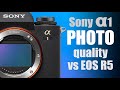 Sony Alpha 1 PHOTO quality vs Canon EOS R5 review