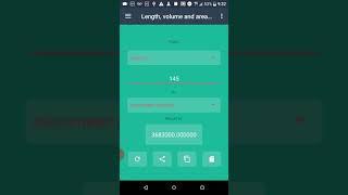 Length, volume and area - unit converter screenshot 4