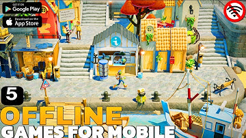 Top 5 Hidden Gem Offline Games for Android & iOS | No WiFi, No Problem!