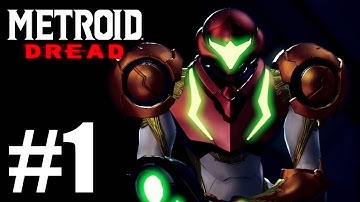 Metroid Dread Gameplay Walkthrough Part 1 - First 60 Minutes