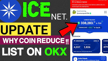 Why Ice Network Mining Reducing Coin & Mining Speed? | Ice Network New Update