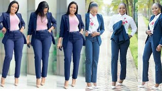 Official Trouser suit for ladies; Office work wear