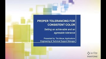 Proper Tolerancing for Consistent Color
