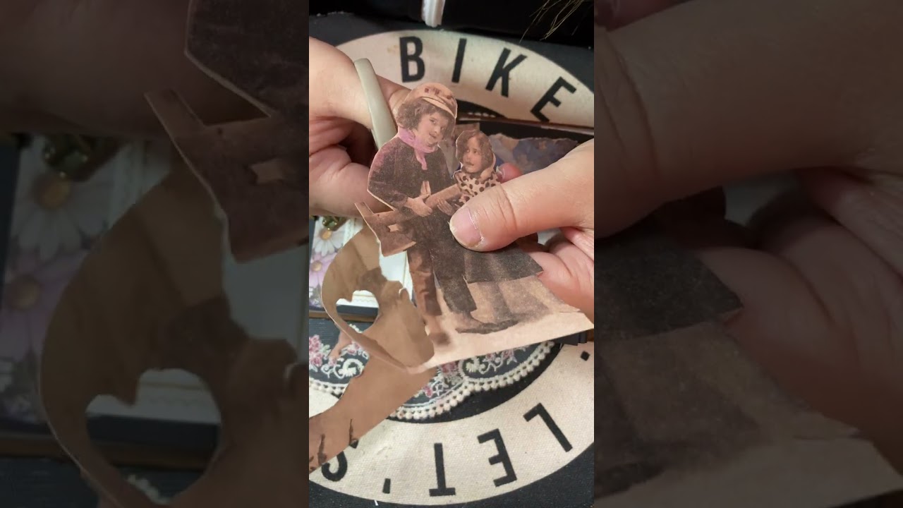 気持ちだけ優雅にコラージュ✨✨💘✨