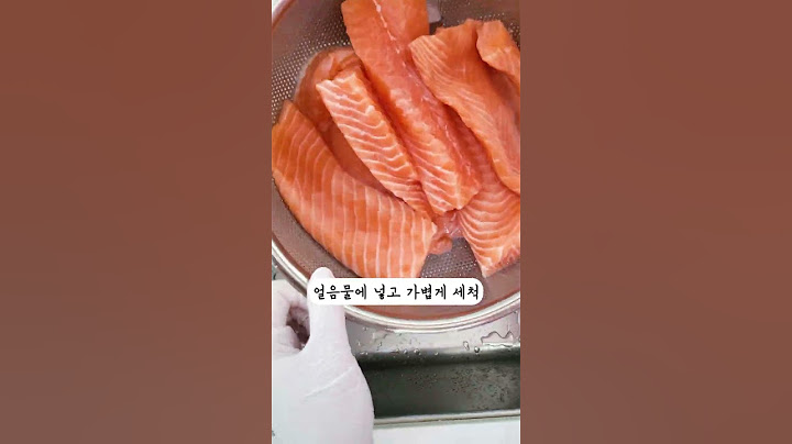 연어 손질 세척 숙성 꿀팁 / 비린내 싹 잡고, 더 탱글하게 먹는법