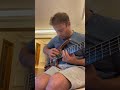 Bass Tapping 🚜🔥🎸 #bassguitar #music #basslesson #kensmith #rec #slapbass #doublethumb #tapping