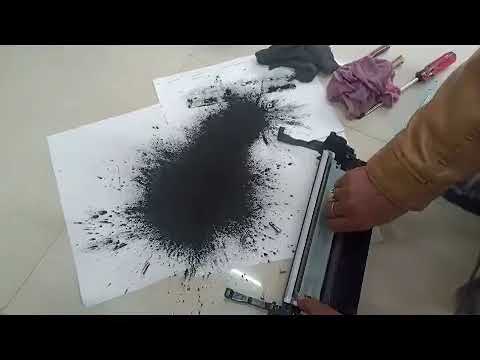 How to clean drum canon 1435