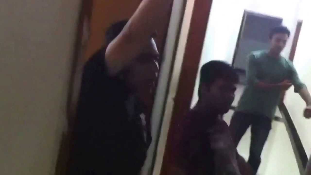 Mad guys dancing Block 17 MIT Hostels Manipal