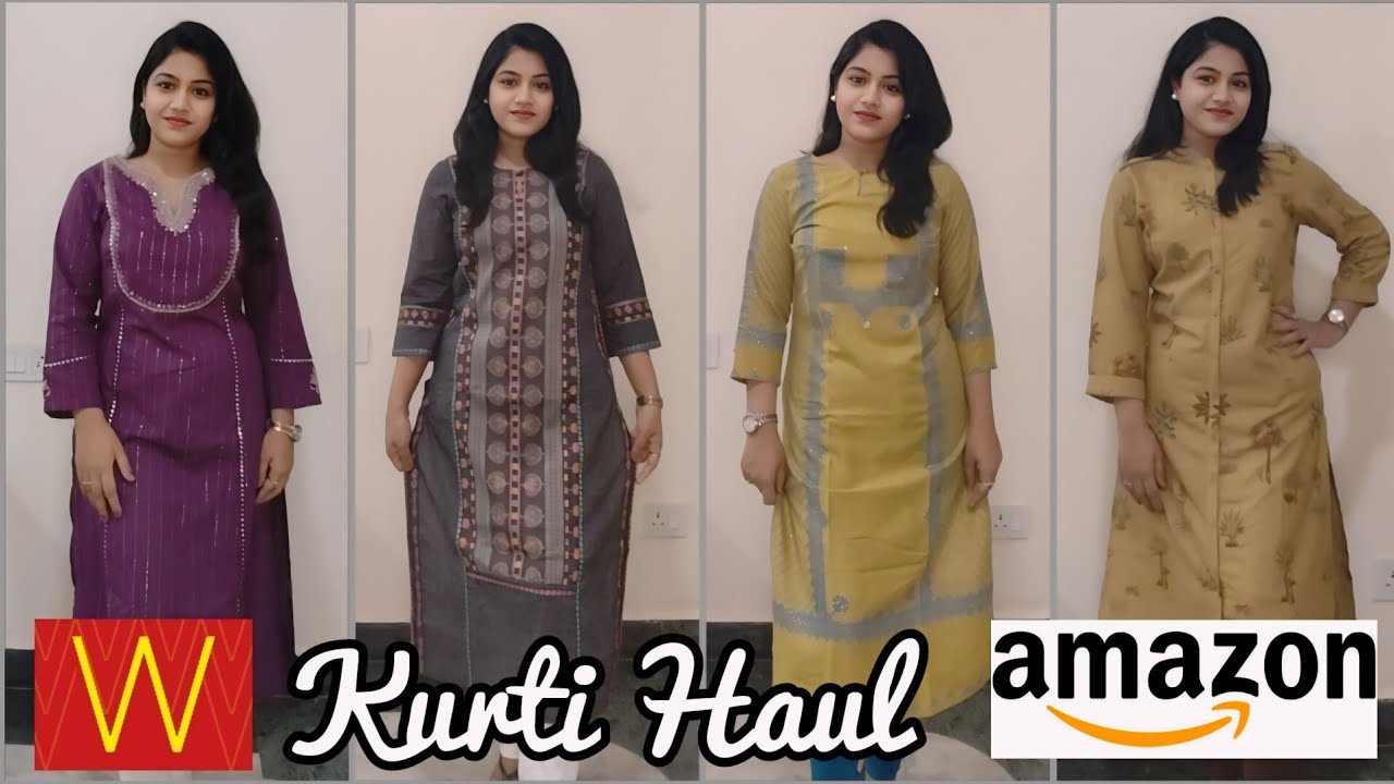 W Kurtis At Amazon Printed Kurta Sale Of Kurtis On Amazon Printed