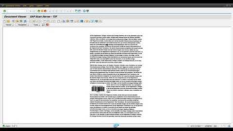 Scan delivery notes in SAP using barcodes